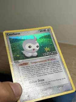 Castform 34/113 EX Delta Species Stamped Reverse Holo Foil Pokemon Card MP HP - Image 5