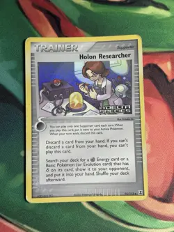 Holon Researcher 95/113 Ex Delta Species Stamped Reverse Holo Pokemon Card MP - Image 2
