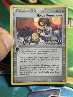 Holon Researcher 95/113 Ex Delta Species Stamped Reverse Holo Pokemon Card MP - Image 3