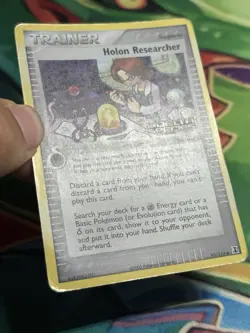 Holon Researcher 95/113 Ex Delta Species Stamped Reverse Holo Pokemon Card MP - Image 4