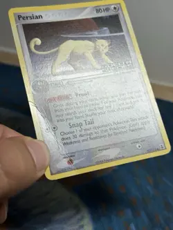 Persian 50/113 EX Delta Species 2005 Reverse Holo Foil Stamped Pokemon Card HP - Image 5