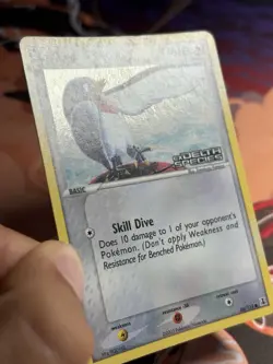 Tailow Reverse Holo 86/113 ex Delta Species 2005 Stamped Pokemon Card LP MP - Image 4