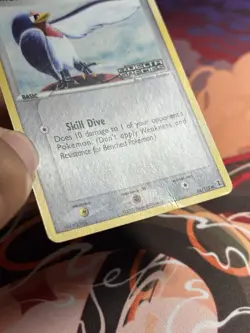 Tailow Reverse Holo 86/113 ex Delta Species 2005 Stamped Pokemon Card LP MP - Image 5
