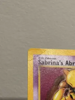 Sabrina's Abra - 19 - Pokemon Wizards Black Star Promo Card NM (CREASED) - Image 2