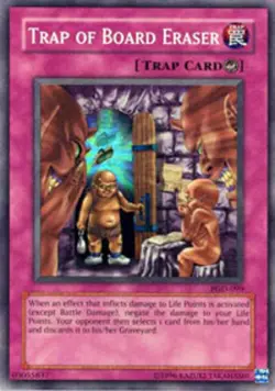 Yugioh! MP Trap of Board Eraser - PGD-099 - Super Rare - Unlimited Edition Moder - Image 1