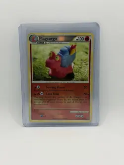 Pokemon Card - Magcargo Undaunted 6/90 Holo Rare LP - Image 1