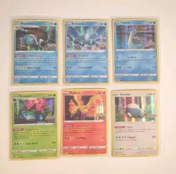 Pokemon 2022 Pokemon Go Lot Of 6 Cards All Star Holo Nm - Image 1
