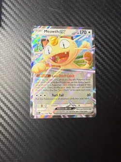 Meowth EX 062/088 Holo Perfect Order Pokemon Card NM - Image 1