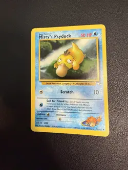 Pokemon TCG: Gym Heroes Misty's Psyduck Uncommon Card 54/132 - Image 1