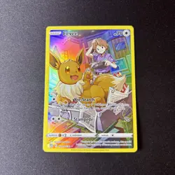 Pokemon Eevee TCG Brilliant Stars Trainer Gallery Holo Card TG11/TG30 - Image 1
