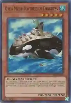 Yugioh! Orca Mega-Fortress of Darkness - IOC-EN084 - Super Rare - Unlimited 25th - Image 1