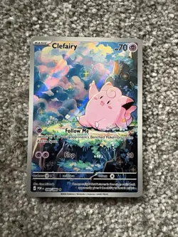 Clefairy 094/088 Perfect Order Full Art Illustration Rare Pokemon Card Near Mint - Image 1