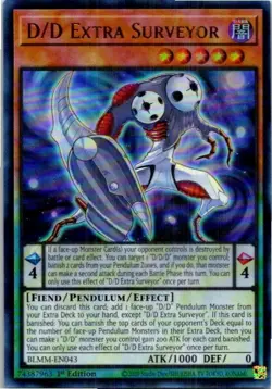 D/D Extra Surveyor BLMM-EN043 Yu-Gi-Oh! Near Mint - Image 1