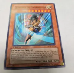 1st Ed Gearfried the Swordmaster SD5-EN016 Yugioh - Image 1