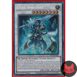 Yugioh Visas Amritara MP24-EN098 Secret Rare 1st Edition NM - Image 1
