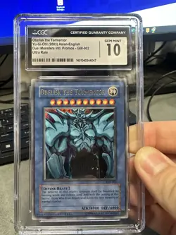 [CGC 10 GEM MINT]Obelisk The Tormentor Yu-Gi-Oh! (2003) DM Intl. Promos GBI-002 - Image 2