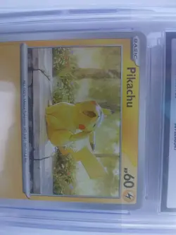 Pokemon TCG Pikachu CGC Graded Gem Mint 10 Black Star Promos 2024 - Image 3