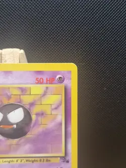 Pokemon 1999 WOTC 1st Edition Fossil Gastly 33/62 - Excellent - Image 4