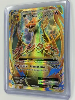 Pokemon TCG Mega M Charizard EX Evolutions 101/108 Holo Full Art Ultra Rare NM - Image 2