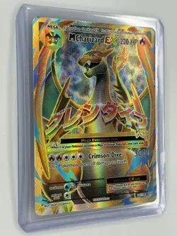 Pokemon TCG Mega M Charizard EX Evolutions 101/108 Holo Full Art Ultra Rare NM - Image 3