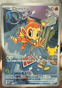 Pokemon TCG - Chimchar - First Partner Illustration Promo 041 30th Anniversary - Image 1
