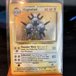 Pokemon TCG Magneton Base Set 9/102 Holo 1999-2000 Wizards Base Set Copyright... - Image 1