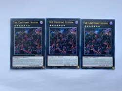 YuGiOh - MZMU-EN006 The Undying Legion - Ultra Rare X3 Playset - Image 1
