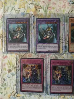 Yugioh Ultra, Super Rare, Colors Lot ×7 Magicians Combination, DMG Dragon Knight - Image 2