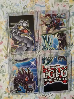 Yugioh LDS1 Character Art Tokens Foil Lot ×4 Mako, Weevil, Bandit Keith, Jesse - Image 2