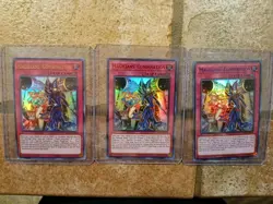 Yugioh Magicians Combination Lot ×3 Ultra Rare, Red, Blue 1st Edition LDS3-EN099 - Image 1