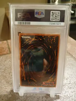 2002 Yugioh Beast Of Talwar PSA 9 Pharaoh's Servant PSV Unlimited Ultra Rare - Image 2