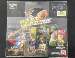 2011 One Piece Miracle Battle Carddass Log Selection MBC OPLOG01 Booster Sealed - Image 1
