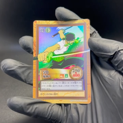 Roronoa Zoro 1999 C07 One Piece Carddass Hyper Battle Holo Japanese Bandai - Image 2