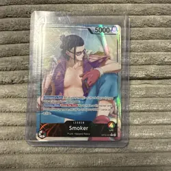 One Piece CCG Smoker Alternative Art Leader OP10-001 Royal Blood - Image 1