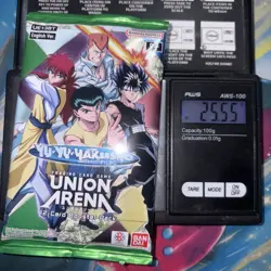 Heavy 25.55g Union Arena Sealed Yu Yu Hakusho Booster Pack - Image 1