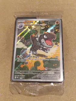 Tyrunt 070 IR. Pokemon Center Stamp Promo. New Factory Sealed. English Tcg - Image 1
