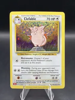 Clefable 014/034 Trading Card Game Classic Holo - Image 1