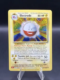 Electrode 011/034 Trading Card Game Classic Holo - Image 1