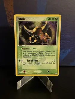 Pokemon TCG English Card ex Hidden Legends Pinsir 13/101 Reverse Holo Rare - Image 1
