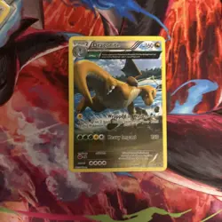 Pokemon TCG Dragonite Roaring Skies Reverse Holo Rare Card 52/108 - Image 2