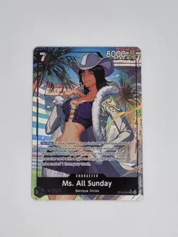 Ms. All Sunday - Alt Art - OP14-084 - One Piece Card - English - Image 1