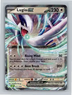 Lugia ex Classic Collection Trading Card Game Classic 017/034 NM - Image 1