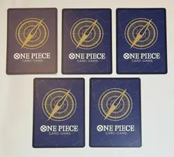 One Piece Monkey D Luffy 1st Anniversary Tournament Stamp (5x) Cards English 037 - Image 2