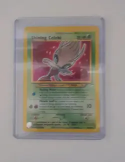 Vintage Pokemon Shining Celebi 106/105 Neo Destinty Holo Trading Card - Image 3