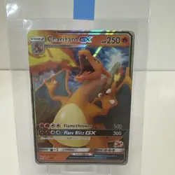 Pokemon Card - Charizard GX Hidden Fates 9/68 Ultra Rare SM Sun & Moon Holo - Image 1