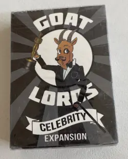 Goat Lords Celebrity Expansion Card Deck Game NEW - Image 1