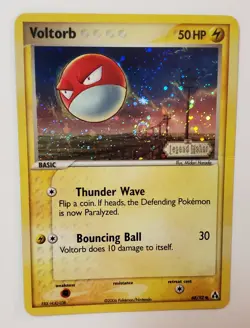 Voltorb 68/92 Legend Maker Stamped Reverse Holo Pokemon Card 2006 MP - Image 2