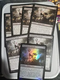 7 Copies Shadowborn Apostle Magic The Gathering MTG Card NM M14 Double Masters - Image 1