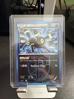 Umbreon Team Plasma 64/116 Reverse Holo Card Moderately Played - Image 1