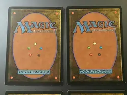 MTG Revised (3rd Edition) Red Elemental Blast (x4) playset - Image 5